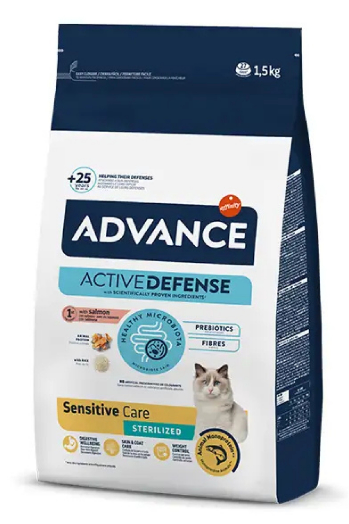 Advance Sterilised Somonlu Kısırlaştırılmış Kedi Maması 1,5 Kg
