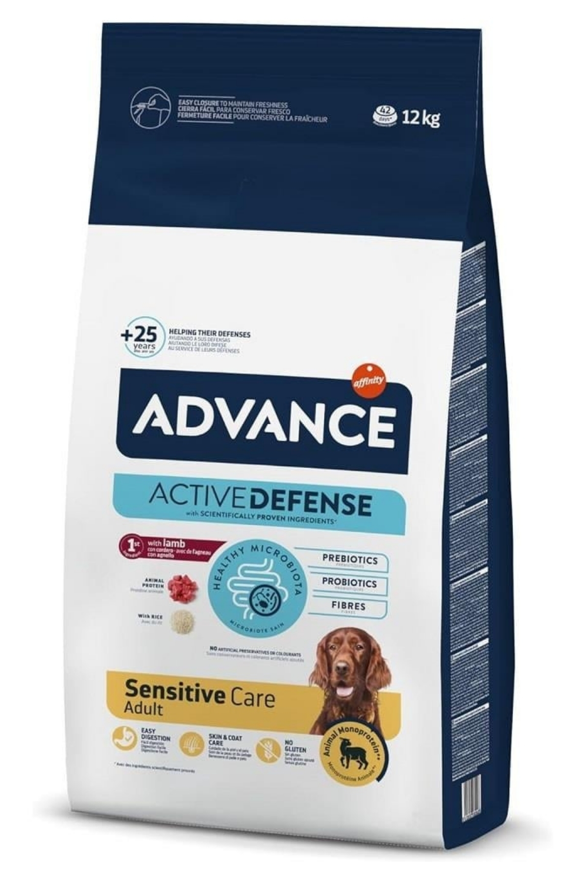Advance Sensitive Kuzulu Yetişkin Köpek Maması 12 Kg
