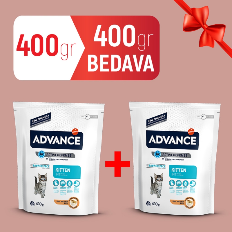 Advance Cat Kıtten 400+400 G Advance Cat Kıtten 400+400 G