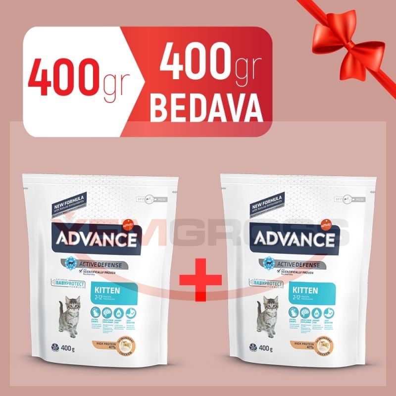 Advance Cat Kıtten 400+400 G Advance Cat Kıtten 400+400 G