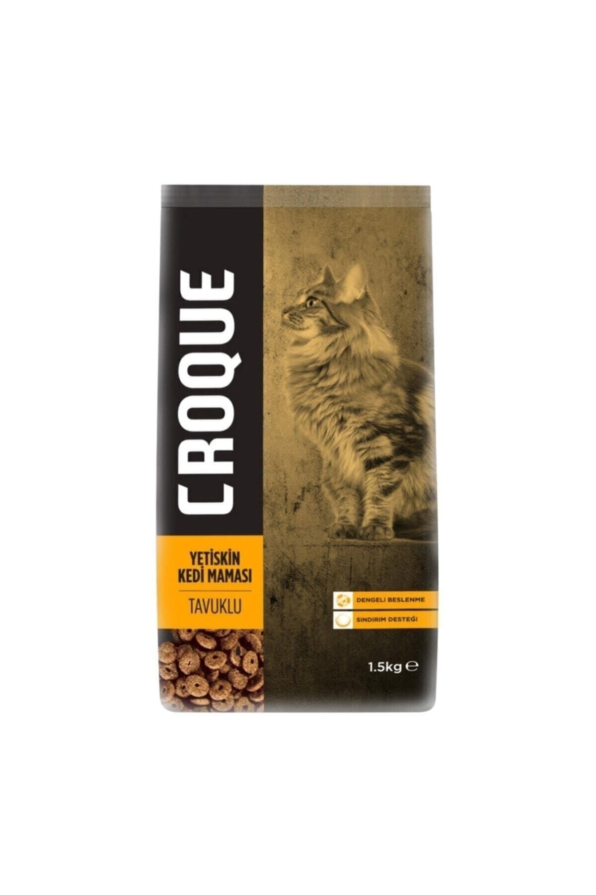 Croque Tavuklu Yetişkin Kedi Maması - 1,5Kg Croque Tavuklu Yetişkin Kedi Maması - 1,5Kg