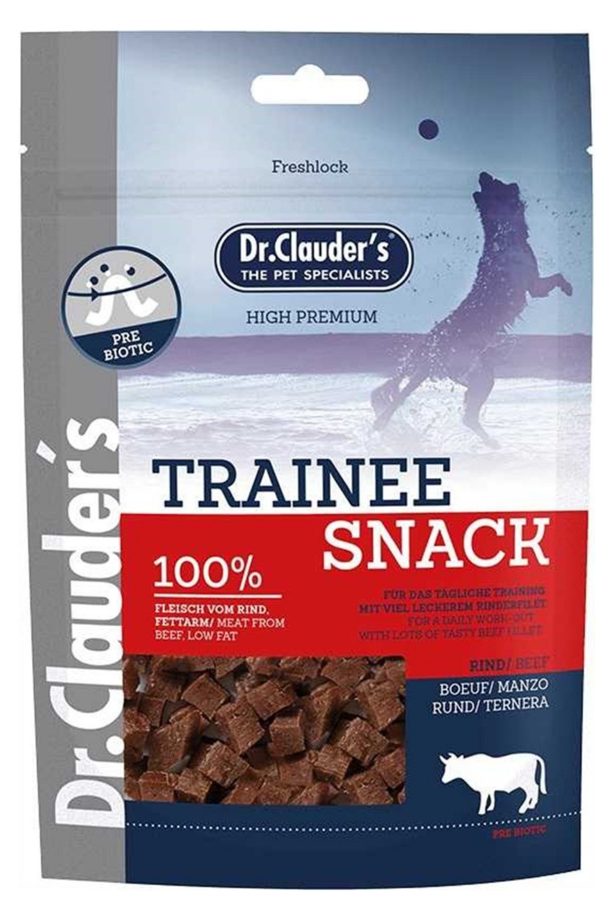 Dr. Clauders Beef Biftekli Köpek Ödül Küpleri 80 Gr
