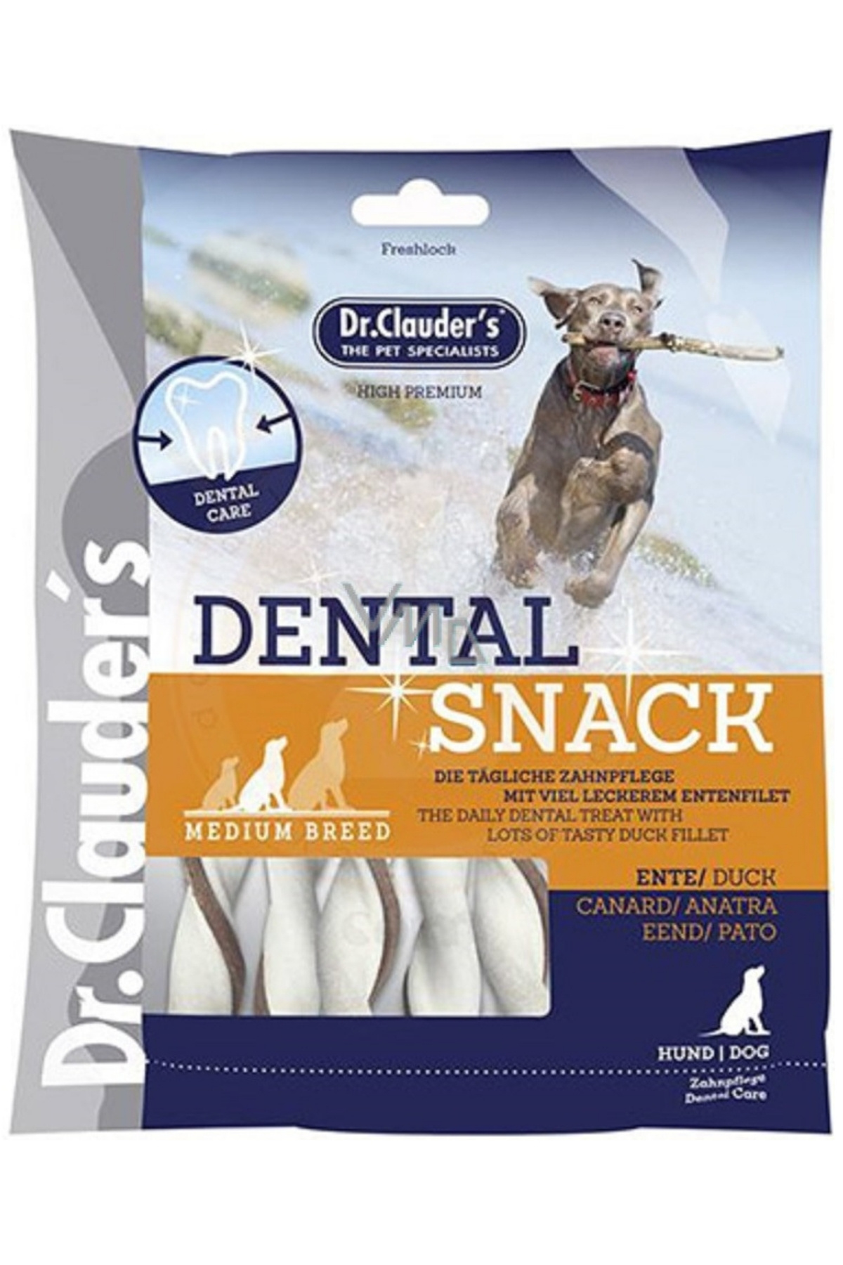 Dr Clauders Dental Ördekli Orta Irk Köpek Ödülü 80 gr