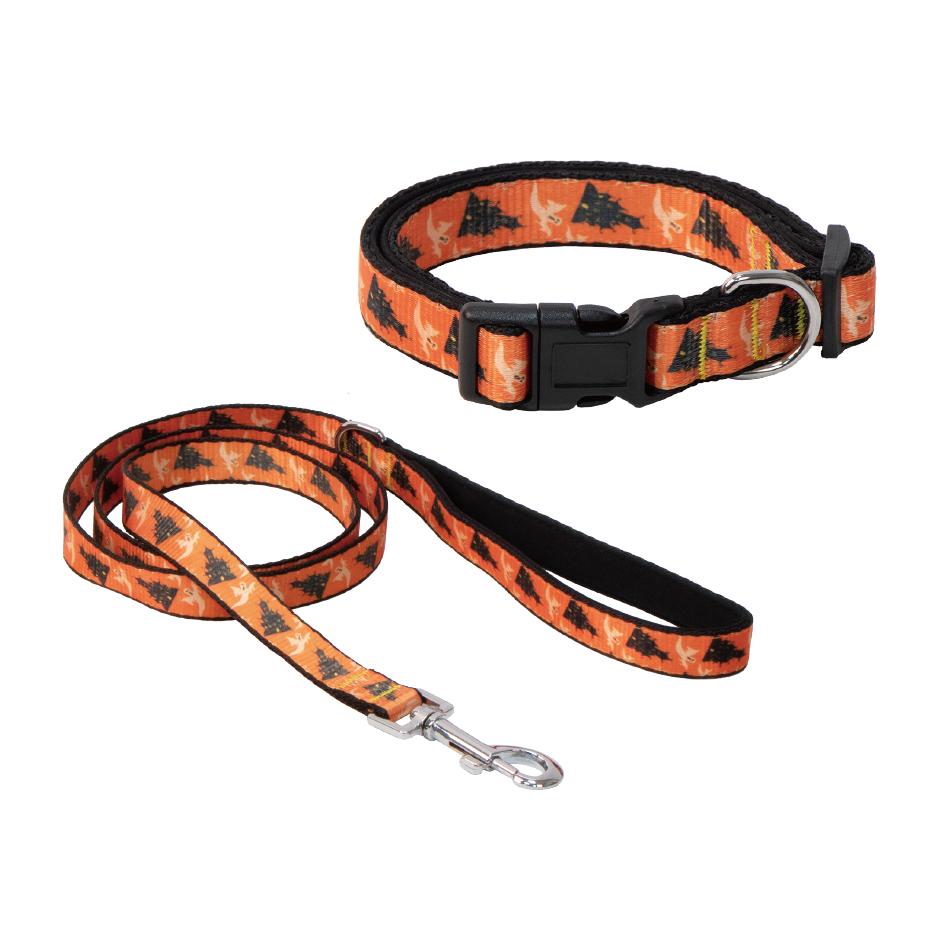 Eastland Boyun Tasma 20mm 30-50 Cm + Uzatma 120cm Cadılar Bayramı Desenli Eastland Boyun Tasma 20mm 30-50 Cm + Uzatma 120cm Cadılar Bayramı Desenli