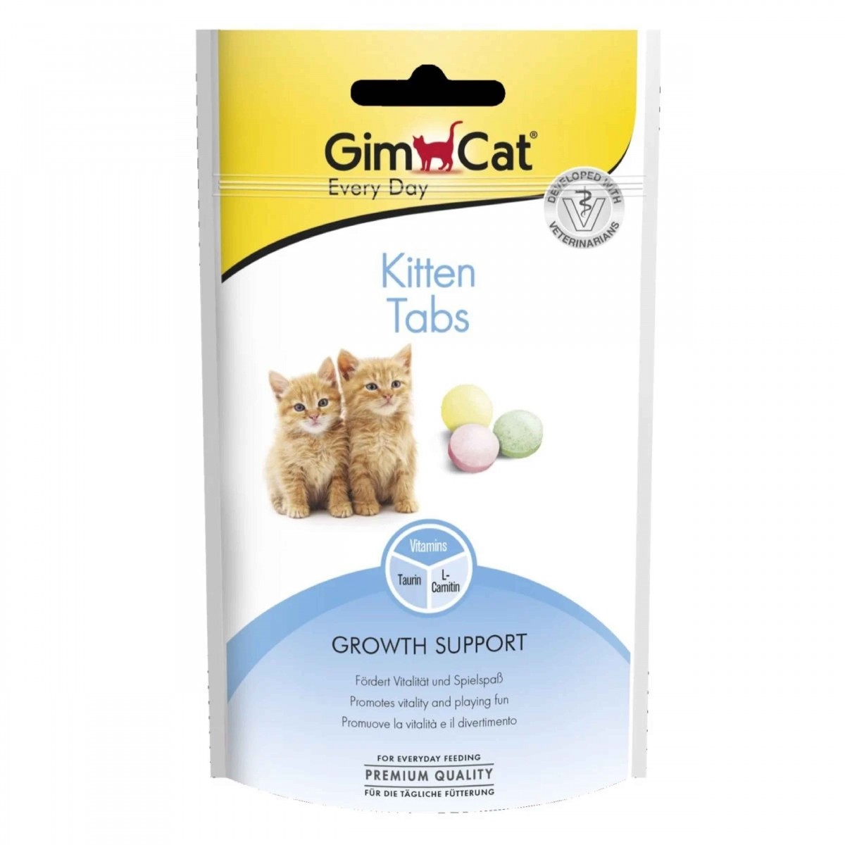GimCat Kitten Tabs Yavru Kedi Ödül Tableti 40gr GimCat Kitten Tabs Yavru Kedi Ödül Tableti 40gr