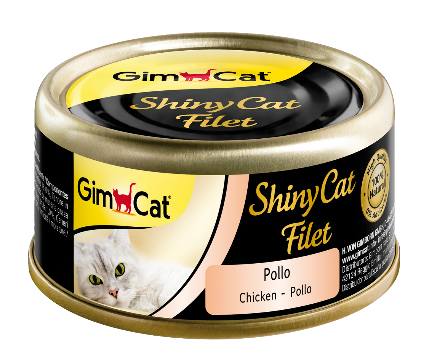 GimCat Shinycat Fileto Kedi Maması - Tavuklu 70gr