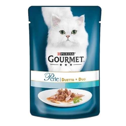 Gourmet Perle Izgara Tuna Balıklı Pouch Kedi  Maması -85Gr