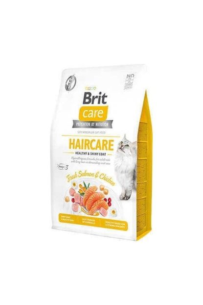 Brit Care Cat G-F Haircare Healthy Shiny Coat Fresh Salmon & Chicken 7 Kg