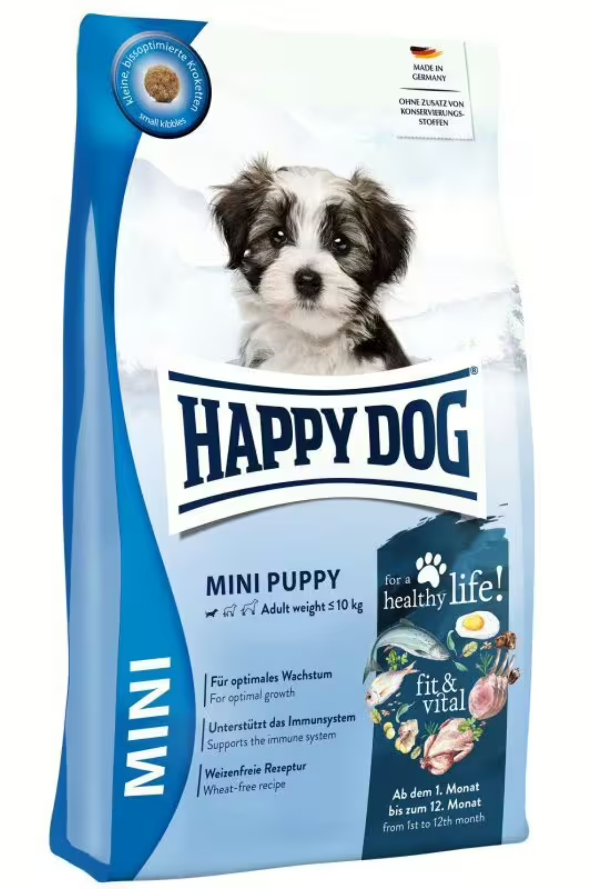Happy Dog Fit & Vital Mini Puppy Küçük Irk Yavru Köpek Maması 10 Kg