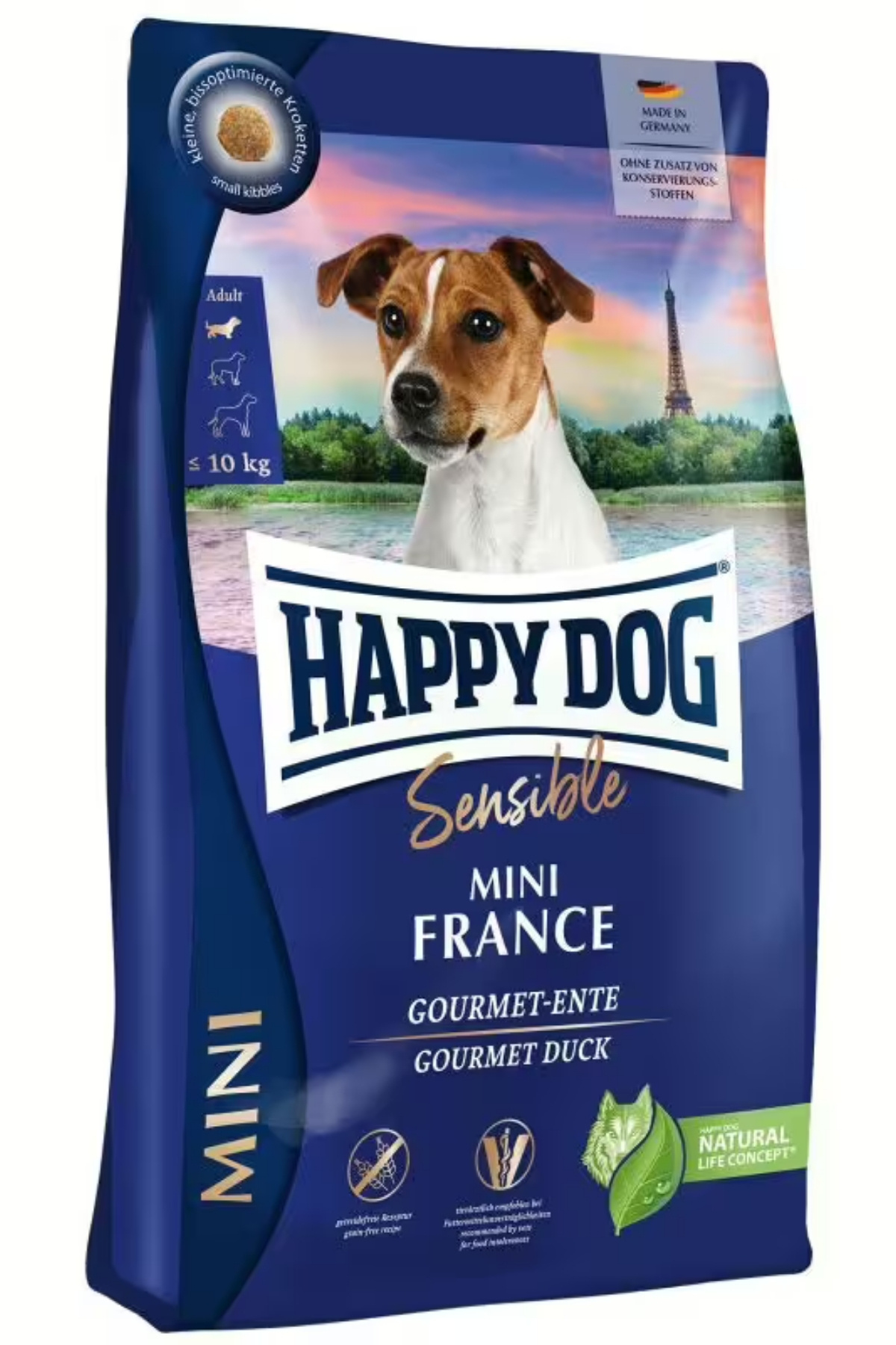 Happy Dog Mini France Ördekli Küçük Irk Köpek Maması 4 Kg