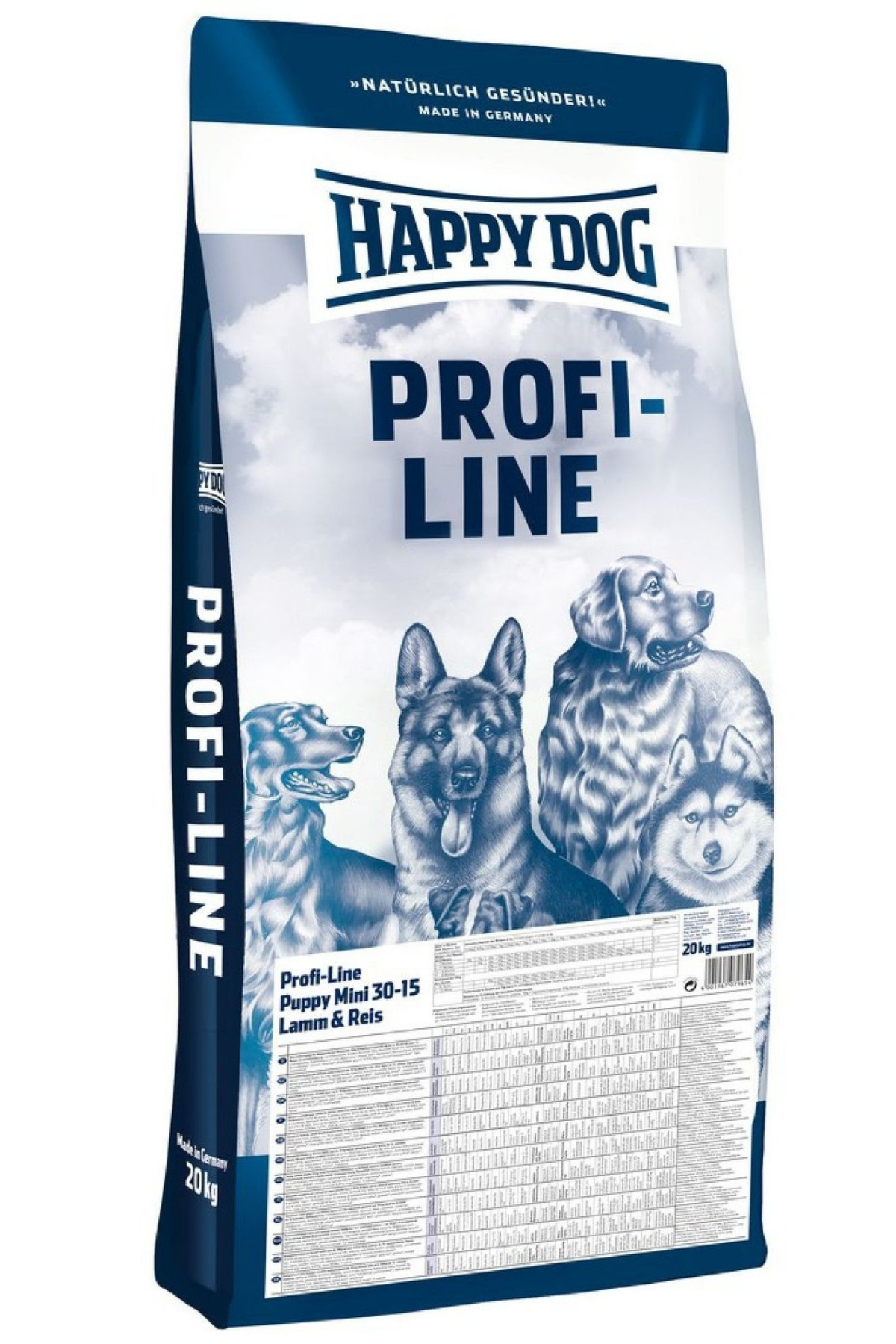 Happy Dog Profi Puppy Mini Lamb Kuzulu Köpek Maması 20 Kg