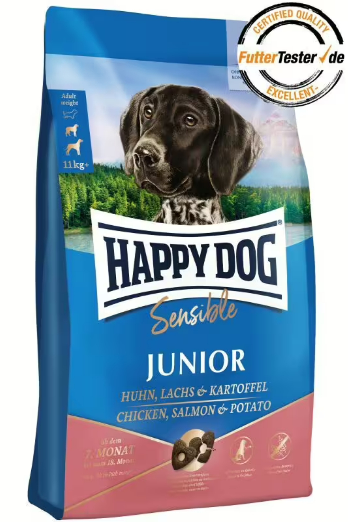 Happy Dog Sensible Junior Somon ve Patatesli Yavru Köpek Maması 10 Kg