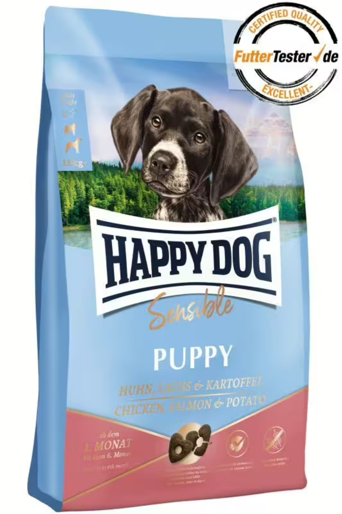 Happy Dog Sensible Puppy Somon ve Patatesli Yavru Köpek Maması 10 Kg