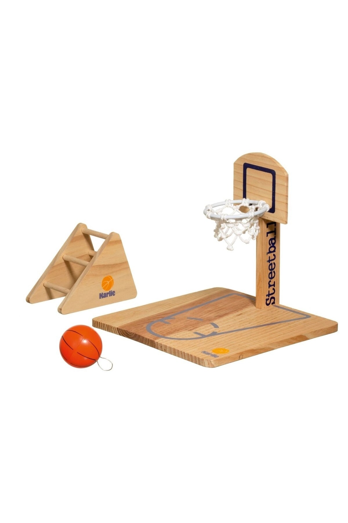 Karlıe Ahşap Kuş Oy. Basket Potası 20x20x21cm