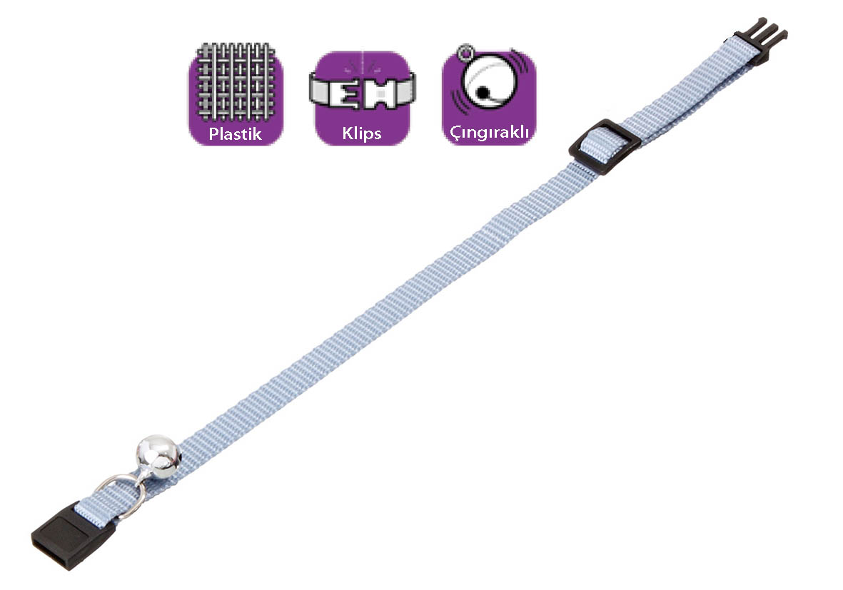 Karlıe Boyun Tasma Çıng. 30 Cm Mavi Karlıe Boyun Tasma Çıng. 30 Cm Mavi