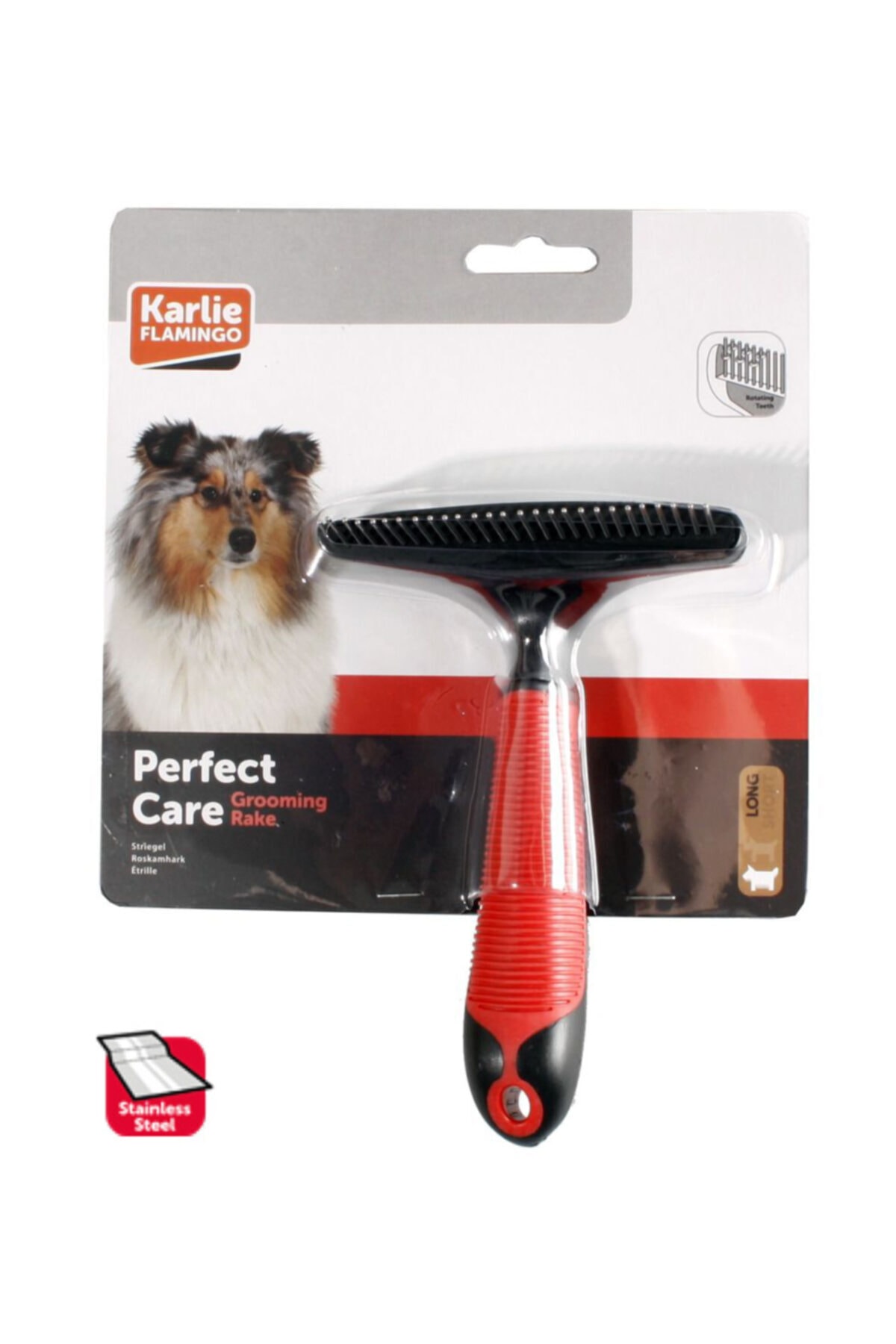 Karlıe Kıtık Açıcı Geniş Dişli Fırça 16x11x5cm