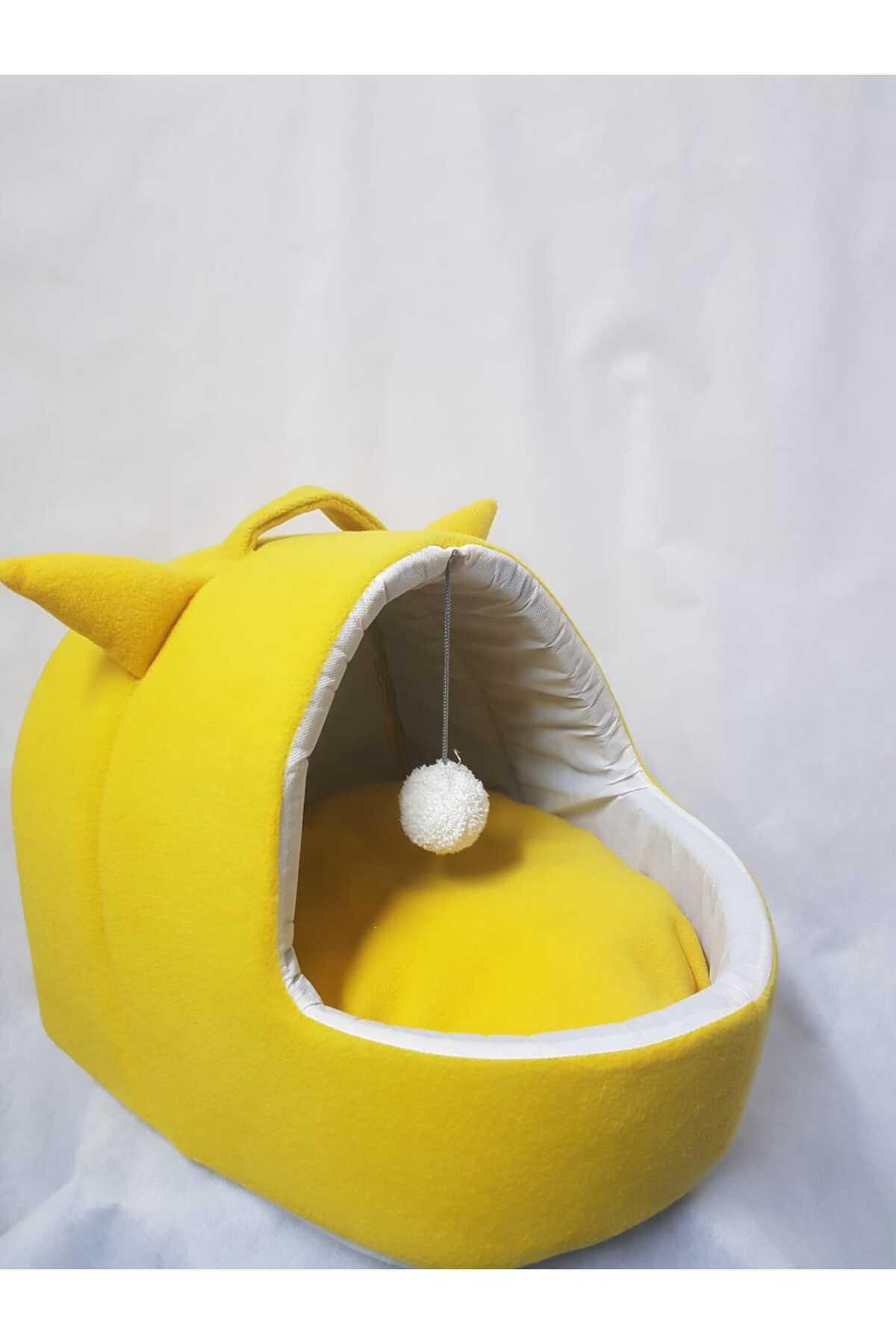 Kedi Köpek Yatağı Yuvası Yıkanabilir Kulaklı Neroplrklk2024101