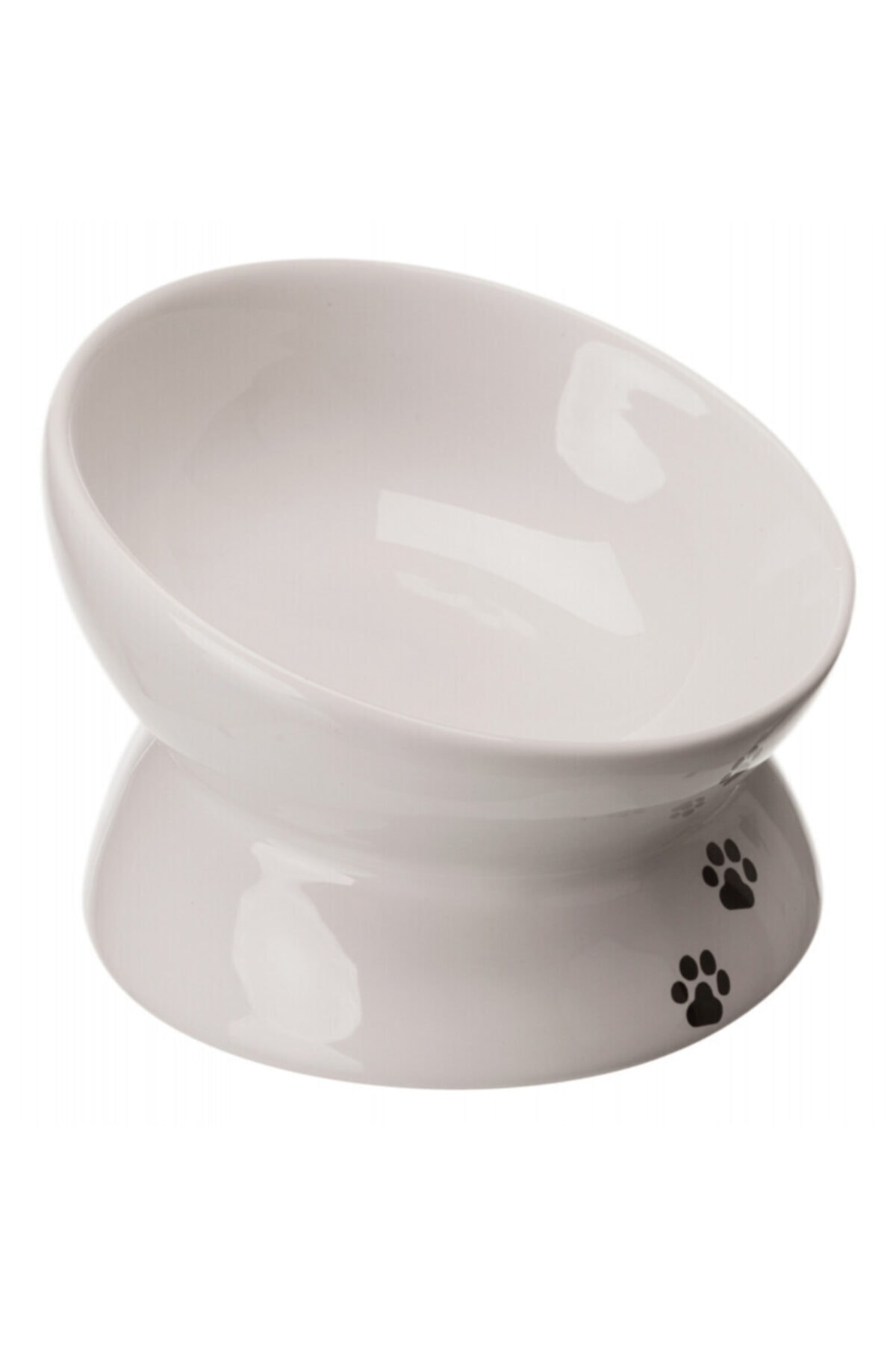 Trixie Kedi Mama ve Su Kabı Yükseltilmiş Ergonomik Seramik 0,15Lt 13cm Beyaz