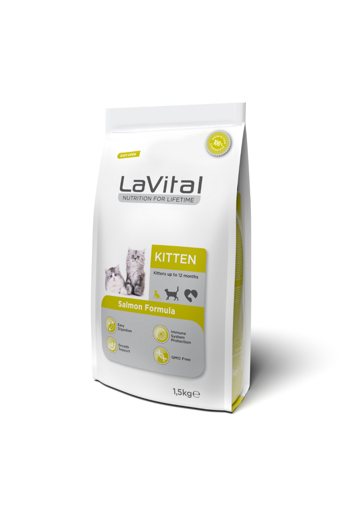 Kitten Somonlu Premium Yavru Kedi Maması 1.5 Kg 4'lü Paket Kitten Somonlu Premium Yavru Kedi Maması 1.5 Kg 4'lü Paket