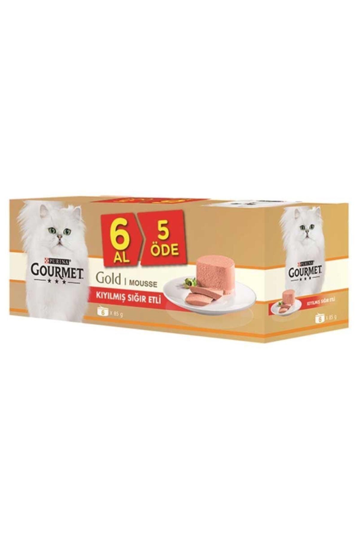 Kıyılmış Sığır Etli 6 Al 5 Öde Kedi Konserve Maması 85 Gr Kıyılmış Sığır Etli 6 Al 5 Öde Kedi Konserve Maması 85 Gr