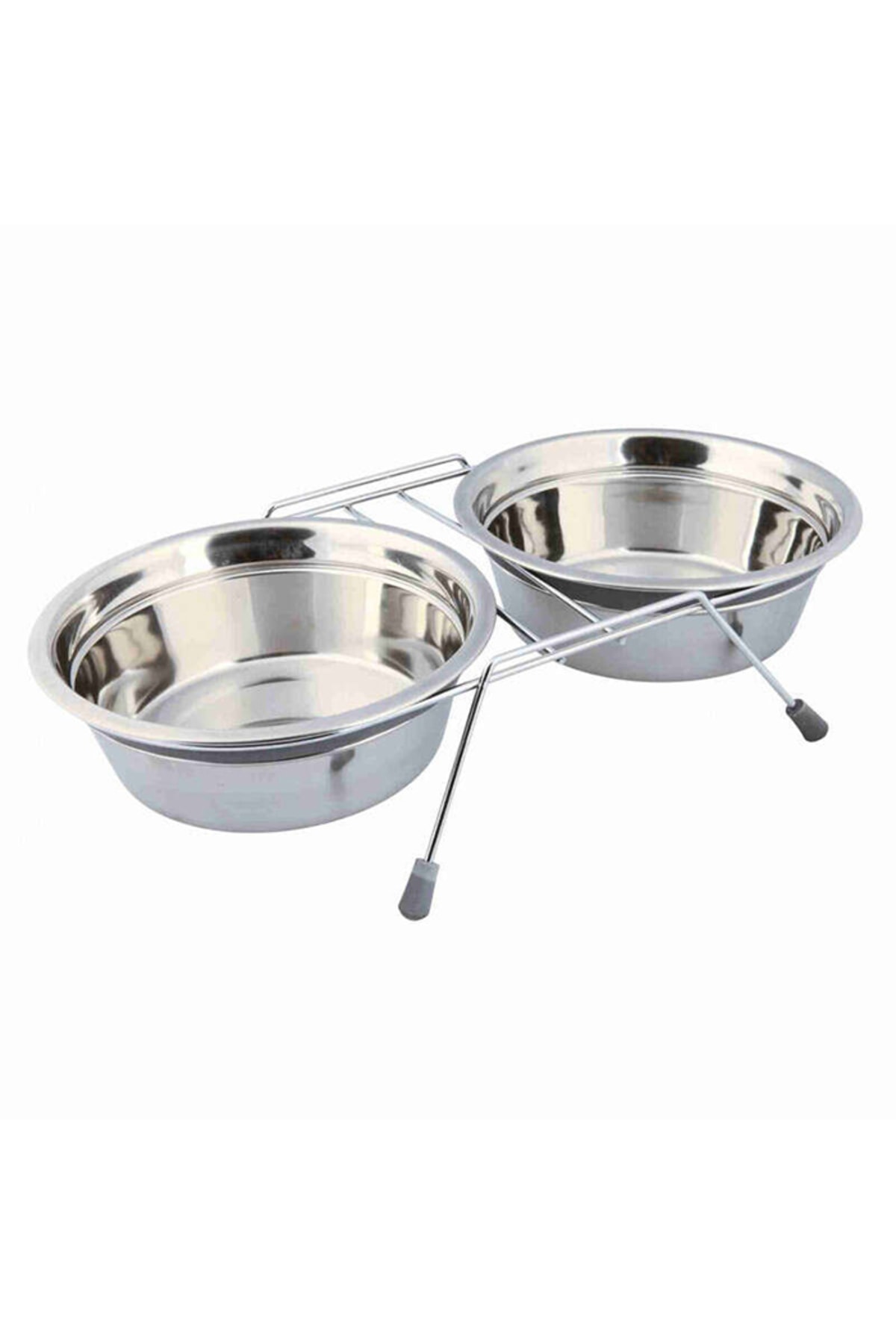Trixie Köpek Mama Su Kabı Tıkırtısız Paslanmaz Çelik 2x1,5Lt 25cm Gri Trixie Köpek Mama Su Kabı Tıkırtısız Paslanmaz Çelik 2x1,5Lt 25cm Gri