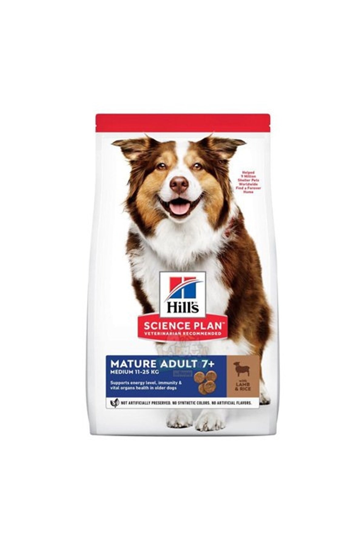 Hill's SP Kuzulu ve Pirinçli Orta Irk +7 Yaşlı Köpek Maması 12+2KG
