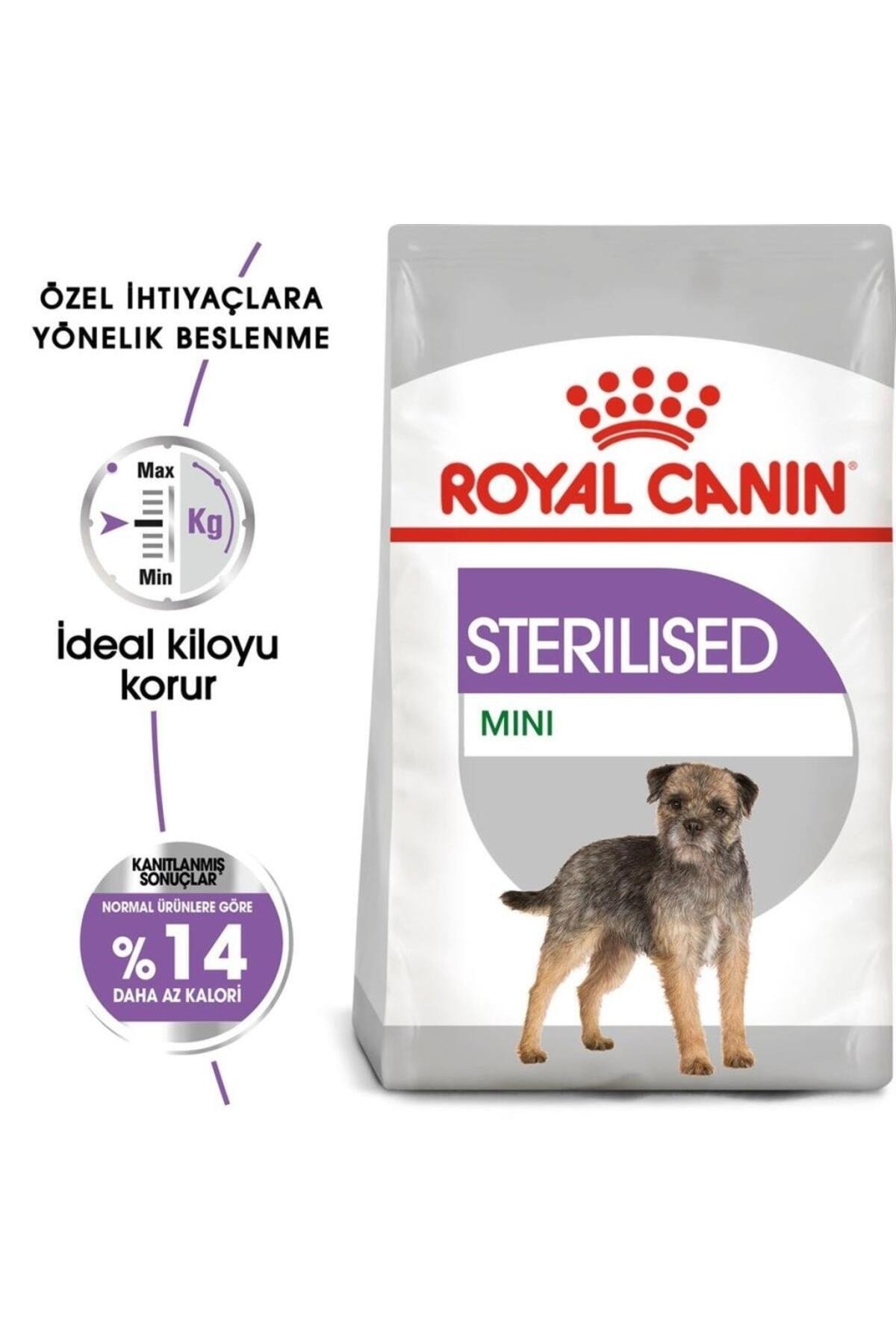 Mini Sterilised Küçük Irk Kısırlaştırılmış Köpek Maması 3 Kg Mini Sterilised Küçük Irk Kısırlaştırılmış Köpek Maması 3 Kg