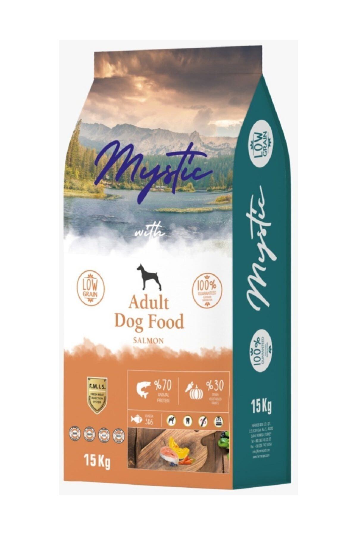Mystic Az Tahıllı Yetişkin Köpek Maması Somon 15kg