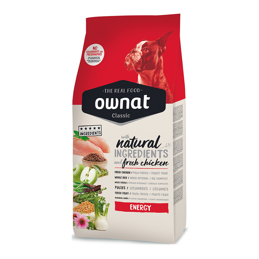 Ownat 12 kg Tavuklu Classic Energy Adult Köpek Maması