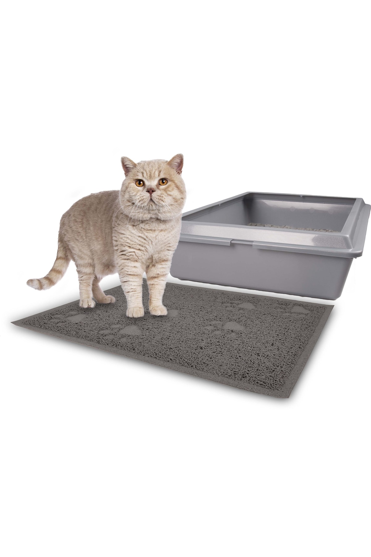 PATI DESNLI DIKDÖRT.PASPAS GRI 40X30CM