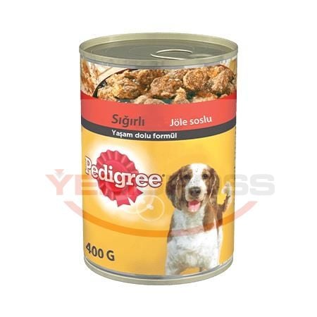 Pedigree Sığır Etli Konserve Köpek Maması 400 Gr