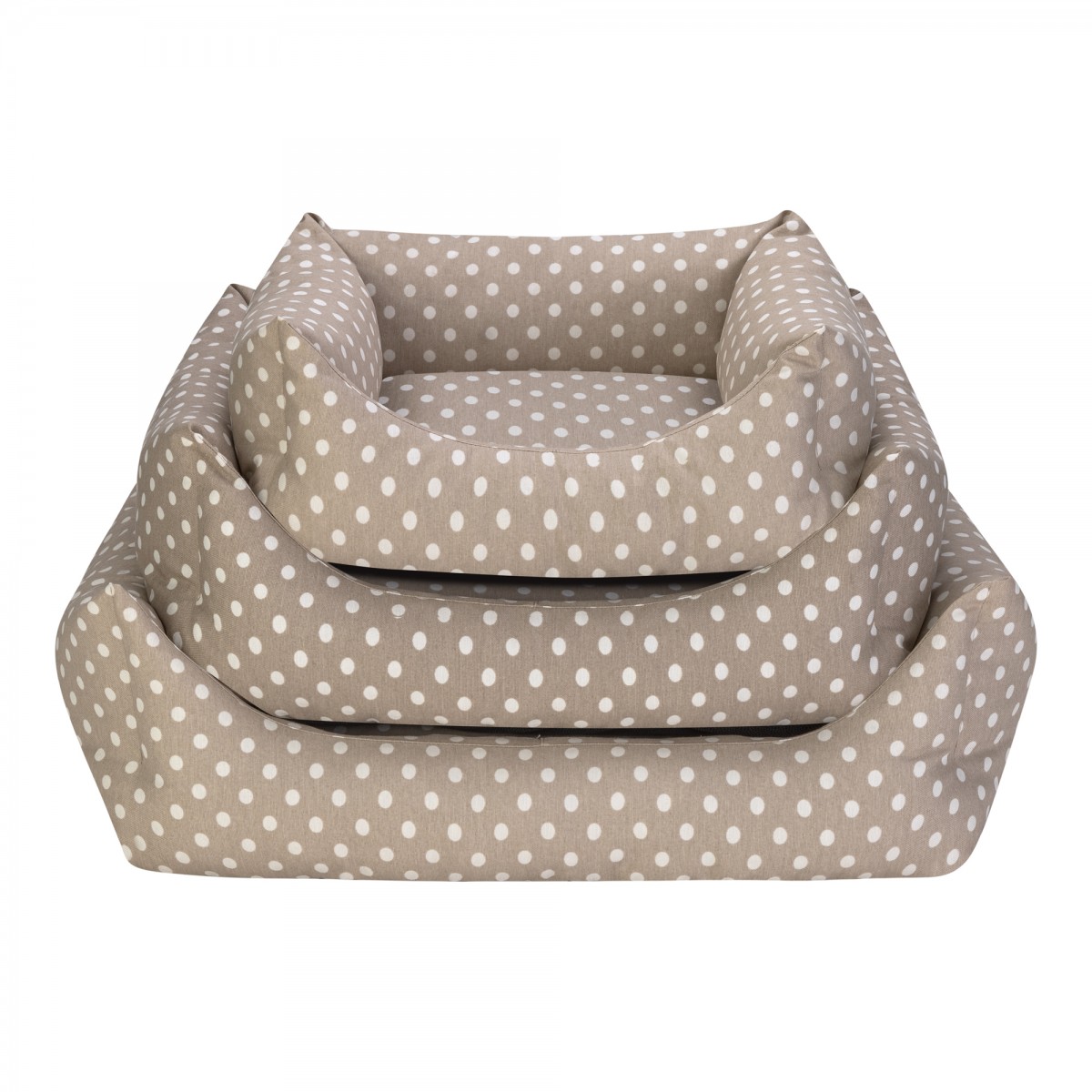 Pet Comfort Uniform Bej Puantiyeli Köpek Yatağı L 70x60cm Pet Comfort Uniform Bej Puantiyeli Köpek Yatağı L 70x60cm