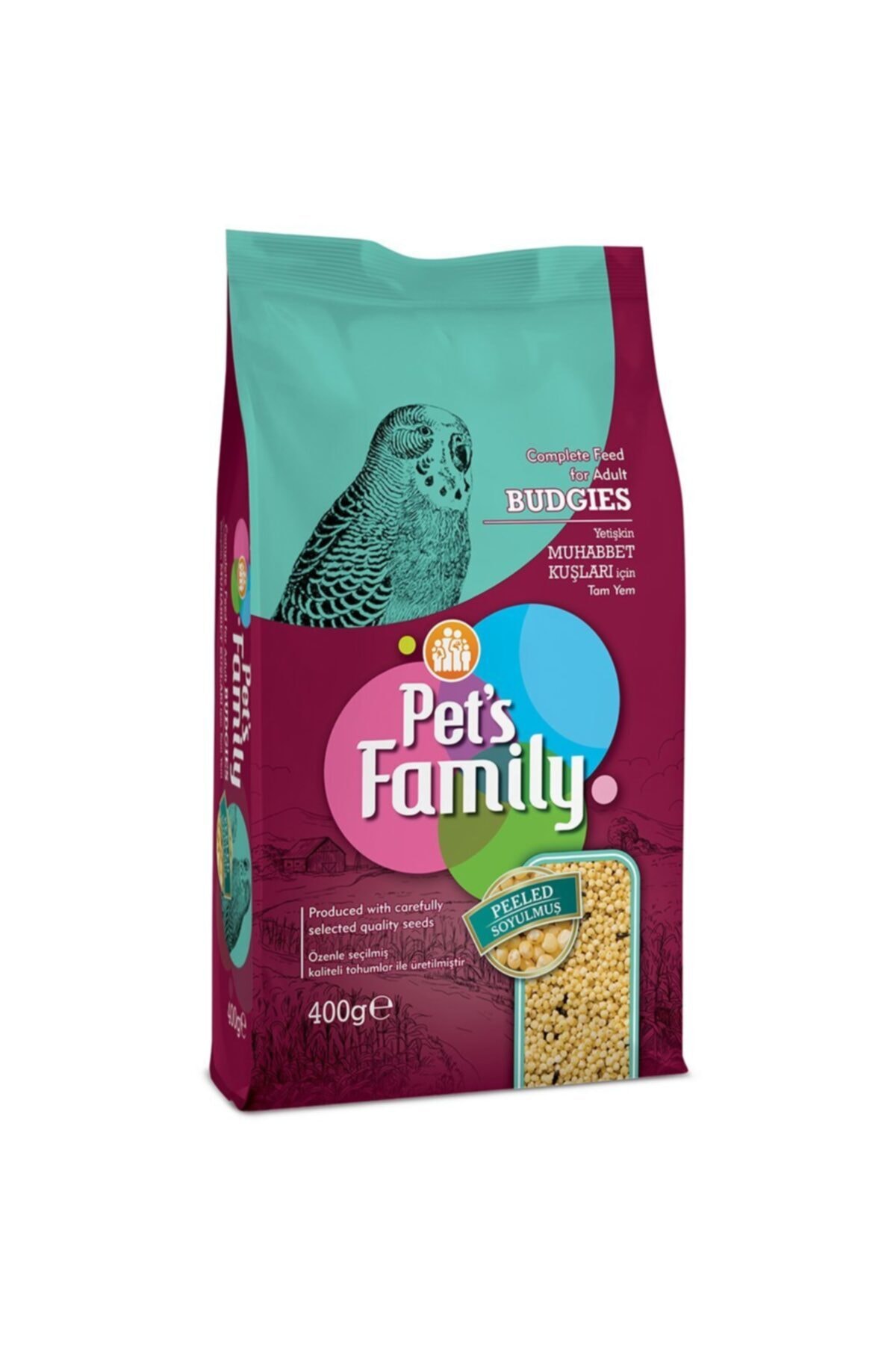 Pets Famıly Muhabbet Yemi Soyulmuş 400g Pets Famıly Muhabbet Yemi Soyulmuş 400g