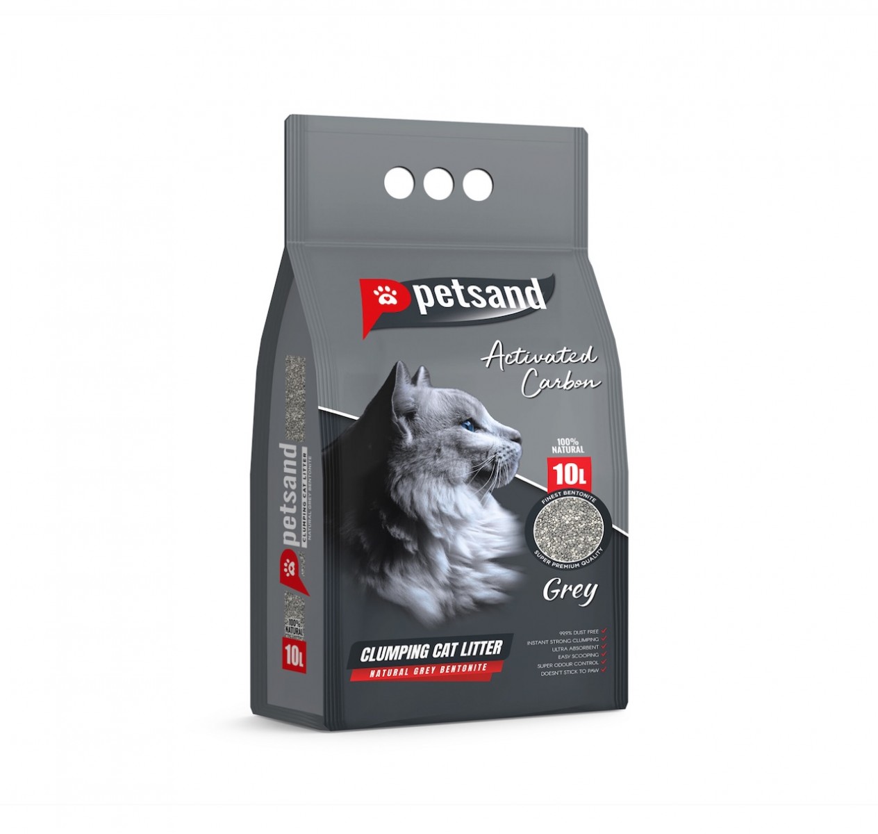 Petsand Aktif Karbonlu Kedi Kumu 10 Lt Petsand Aktif Karbonlu Kedi Kumu 10 Lt