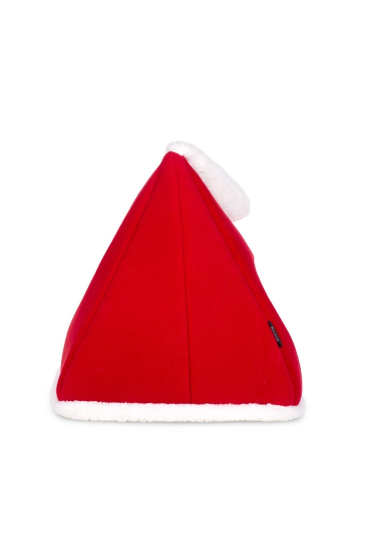 Piramit Kedi Yatağı Yuvası Yılbaşı Temalı Yıkanabilir