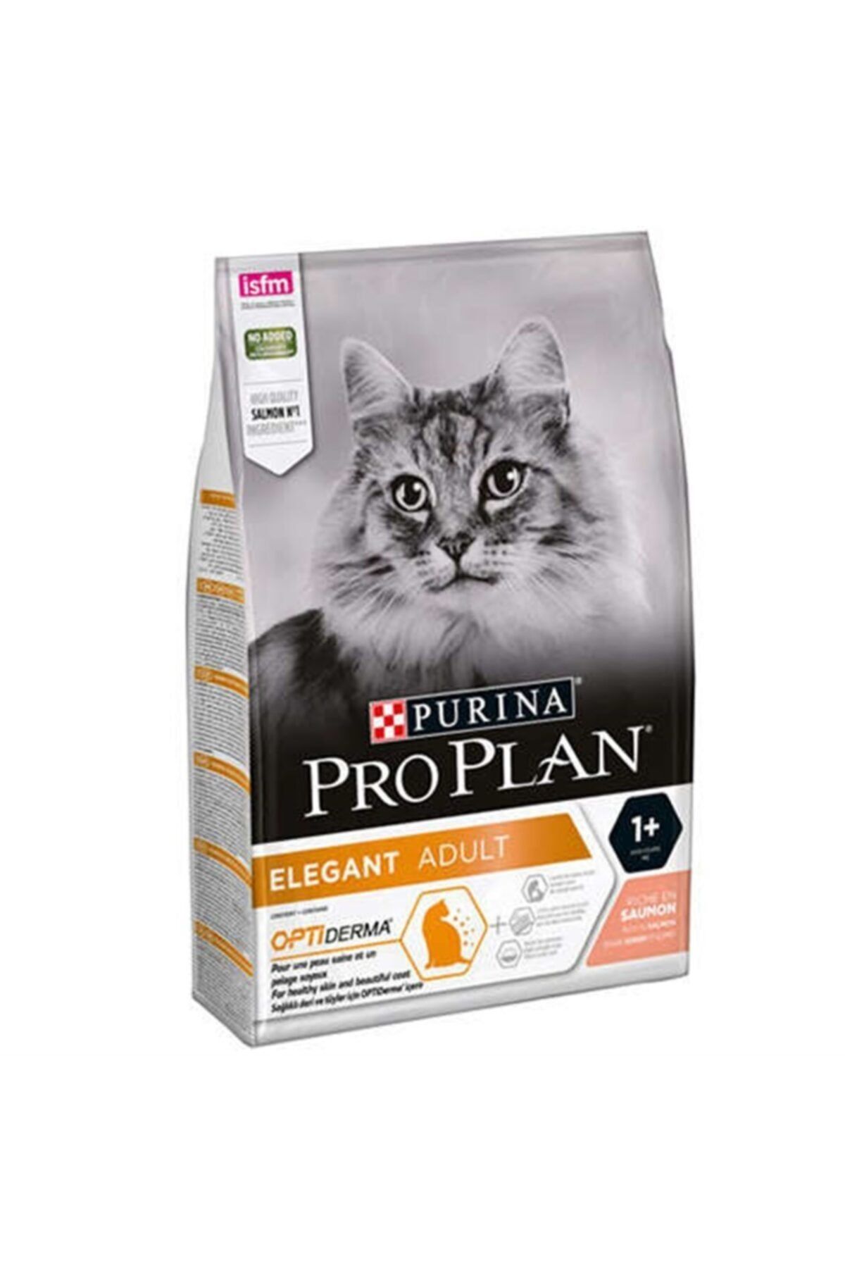 Pro Plan Elegant Opti Derma Somonlu Yetişkin Kedi Maması 3 Kg - Tüy Yumağı Kontrolü Pro Plan Elegant Opti Derma Somonlu Yetişkin Kedi Maması 3 Kg - Tüy Yumağı Kontrolü