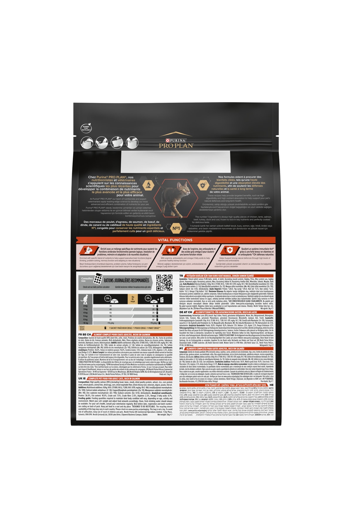 Pro Plan Somonlu Yetişkin Kedi Maması - 10 Kg