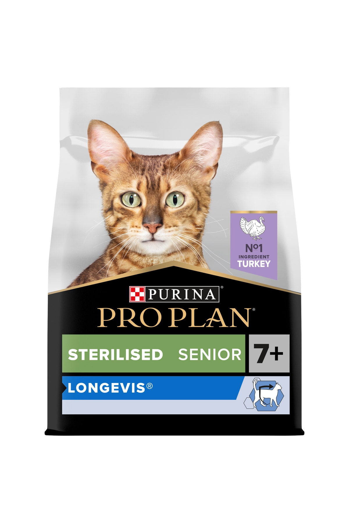 Pro Plan +7 Sterilised Hindili Ve Tavuklu Kedi Maması - 3 Kg