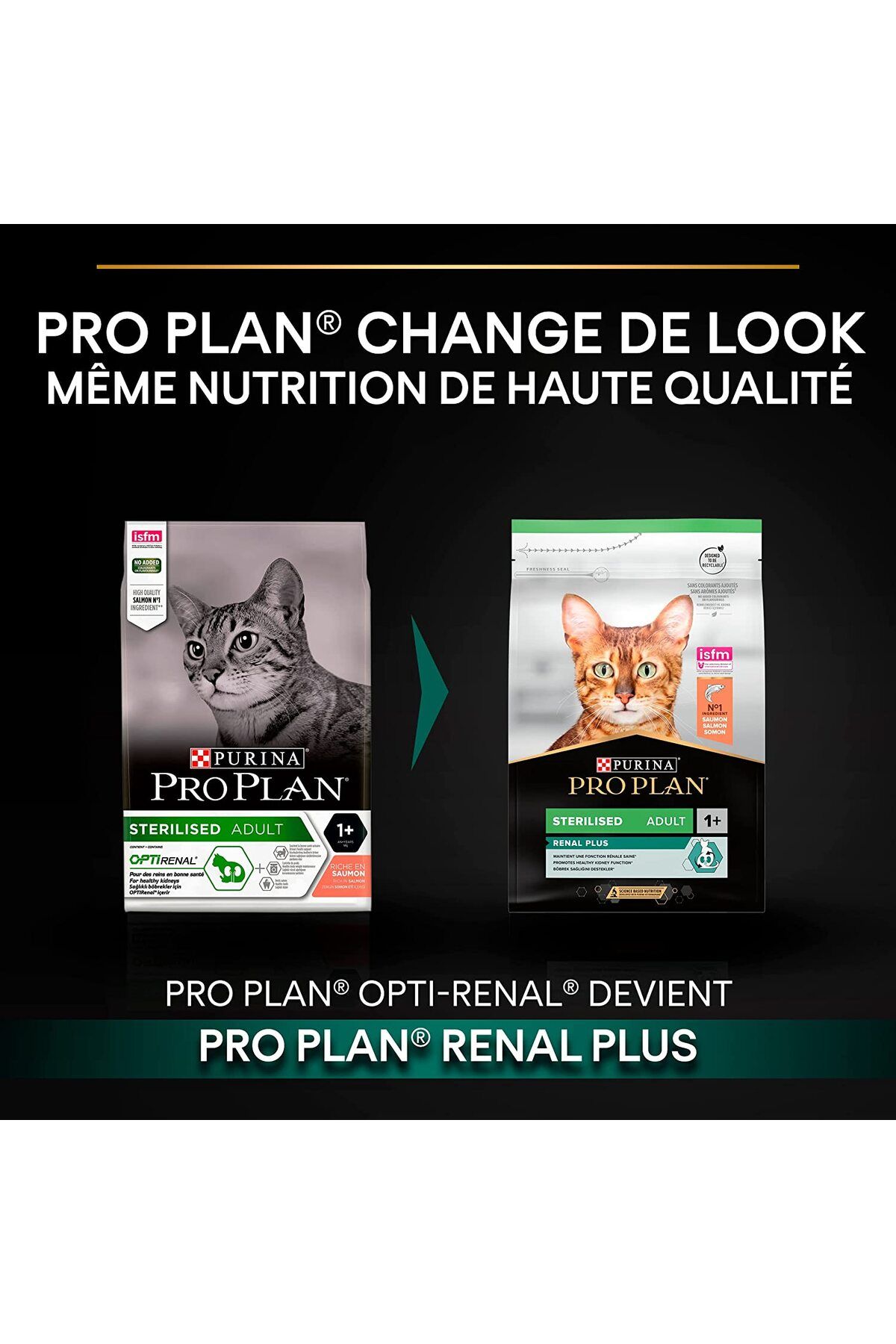 Pro Plan Sterilised Kısırlaştırılmış Kediler Için Somonlu Ve Ton Balıklı Kedi Maması 3 Kg Pro Plan Sterilised Kısırlaştırılmış Kediler Için Somonlu Ve Ton Balıklı Kedi Maması 3 Kg