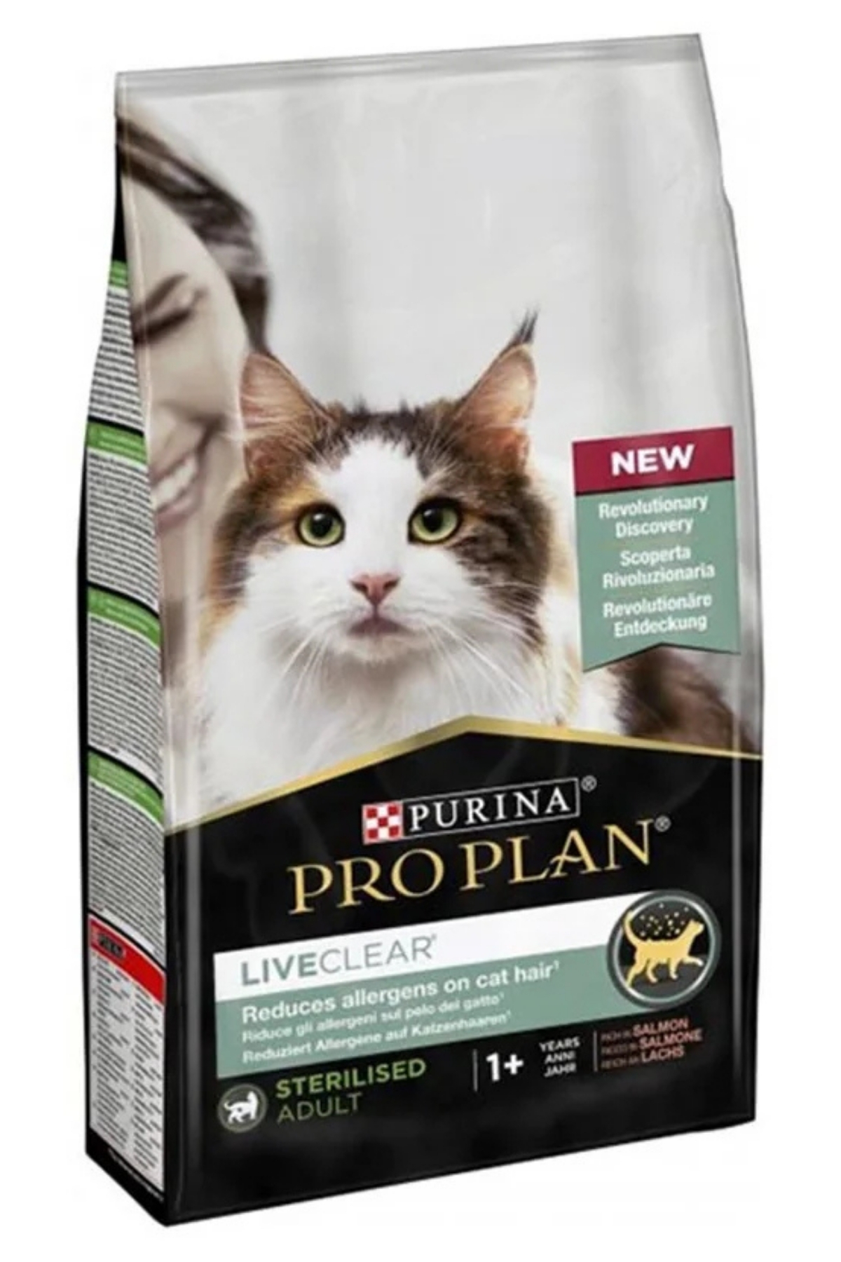 Pro Plan LiveClear Somonlu Alerjen Azaltan Kısırlaştırılmış Kedi Maması 1,4 Kg