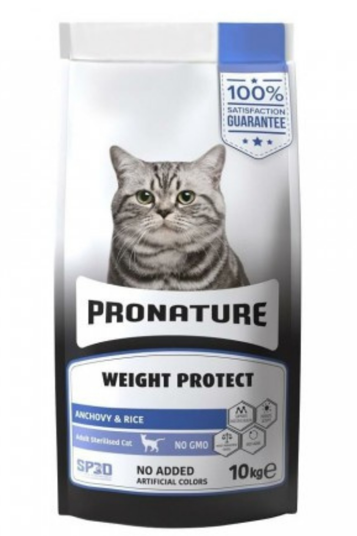 Pronature Hamsili ve Pirinçli Kısırlaştırılmış Kedi Maması 10 Kg
