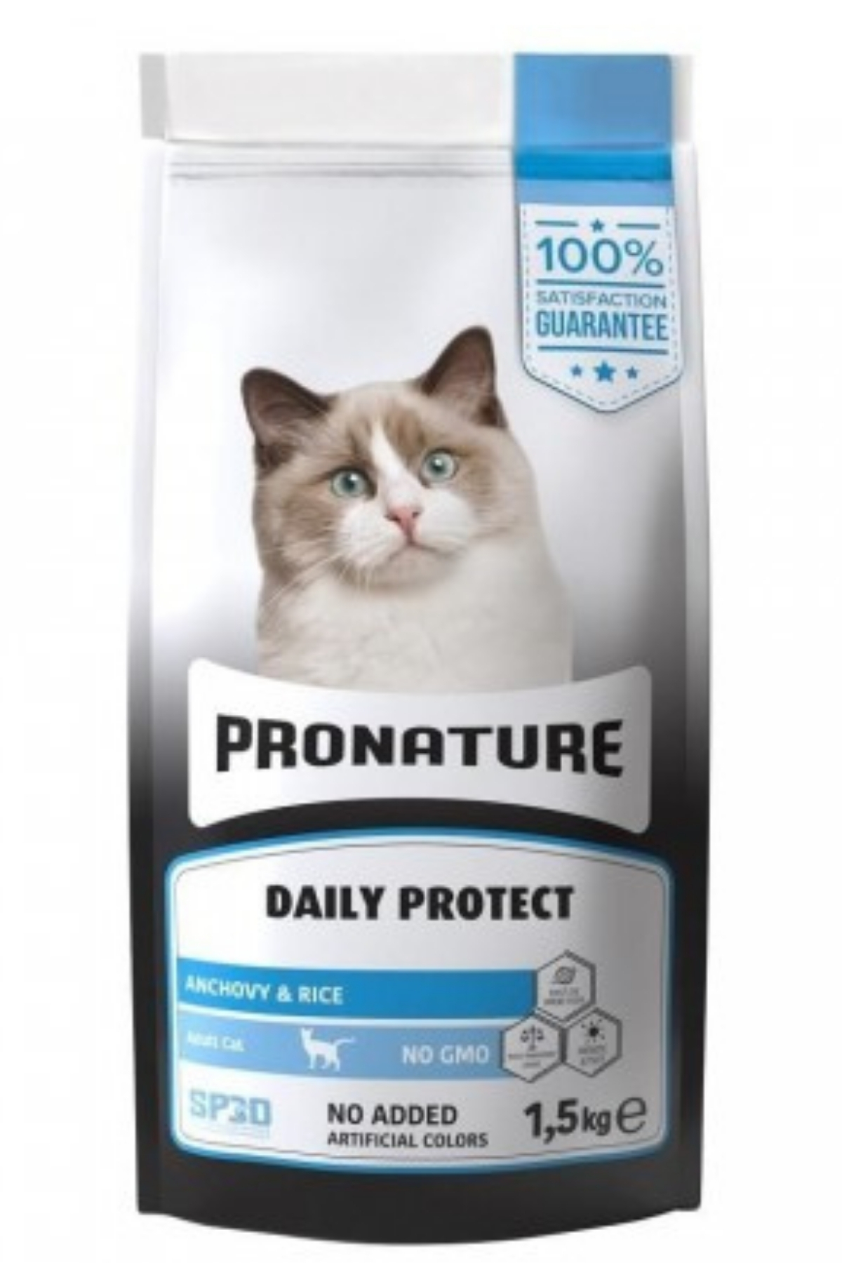Pronature Hamsili ve Pirinçli Yetişkin Kedi Maması 1,5 Kg