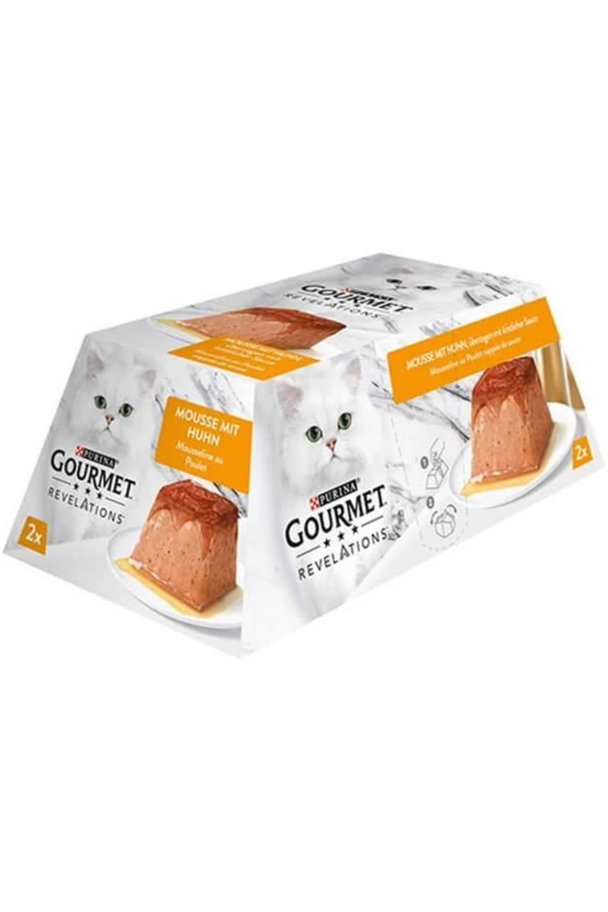 Purina Gourmet Revelations Tavuklu Kedi Yaş Maması 2x57gr