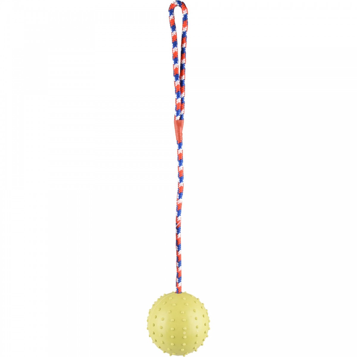 Renkli İpli Kauçuk Top 7Cm