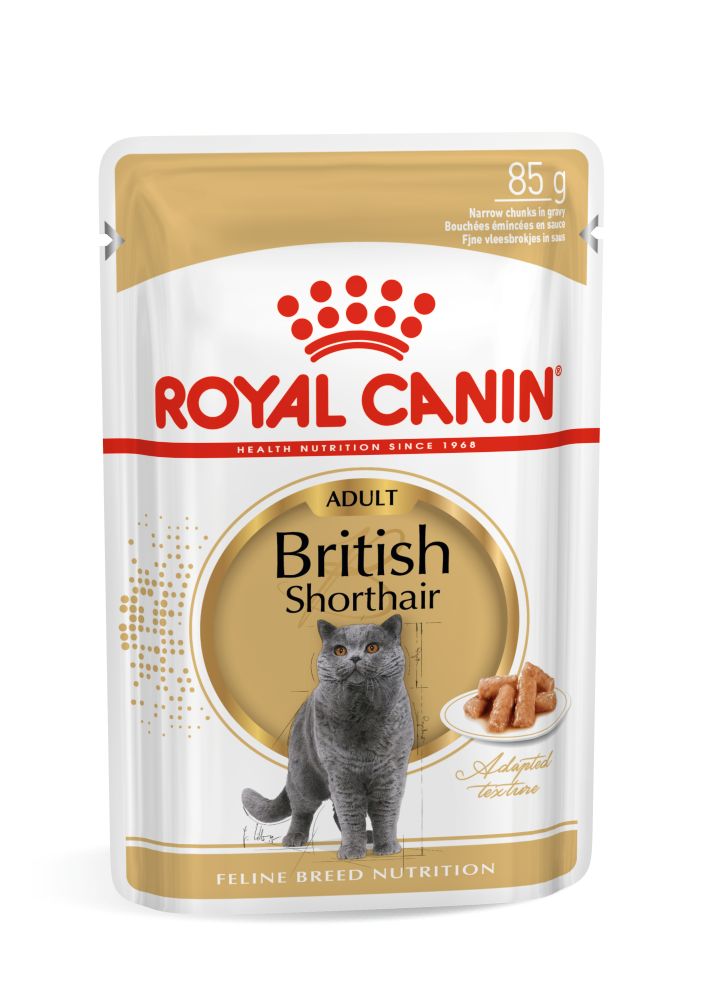 Royal Canin British Shorthair Yaş Kedi Maması Pouch 85gr