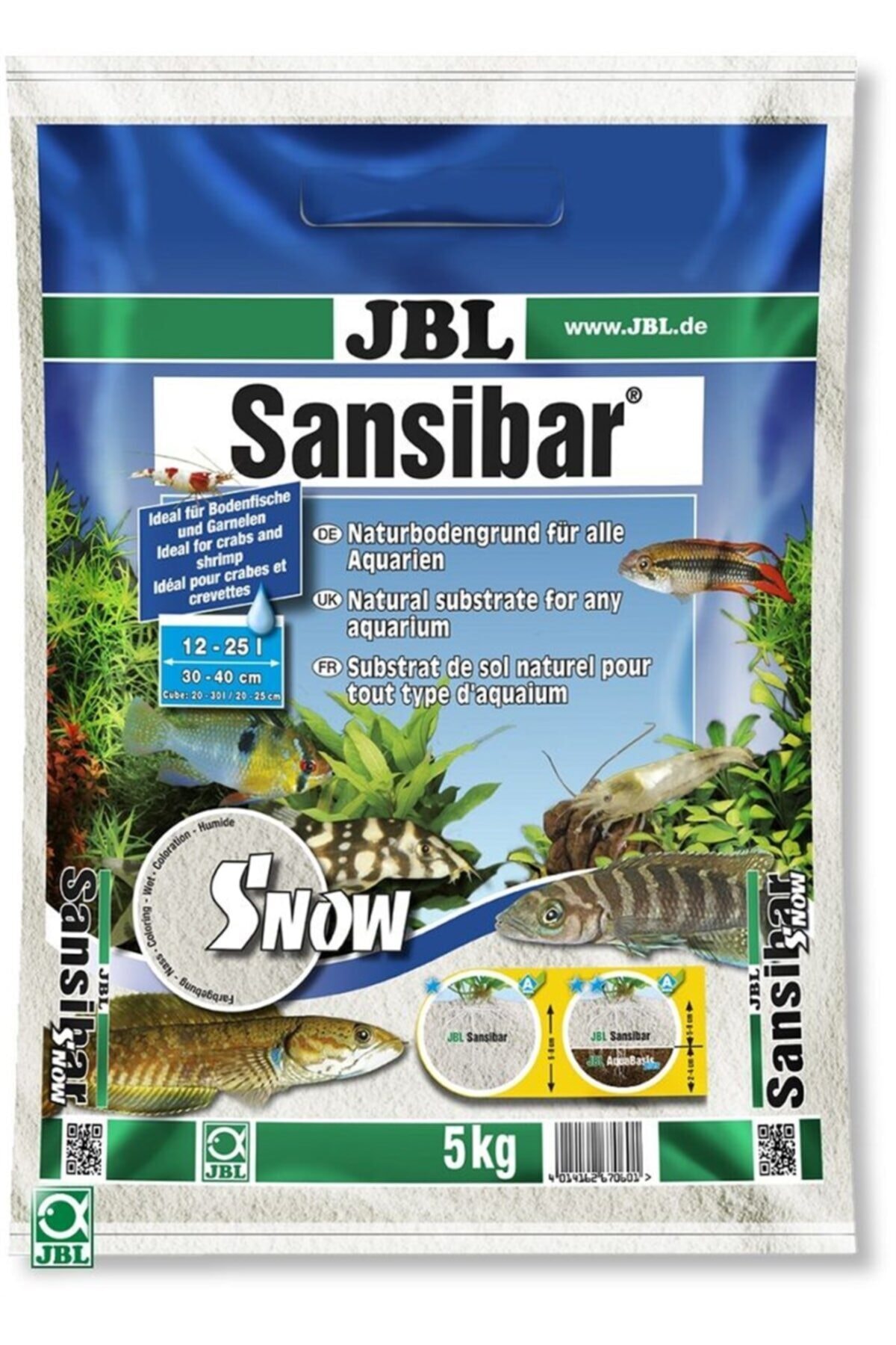 Jbl Sansıbar Kar Beyazı 5 Kg Kum
