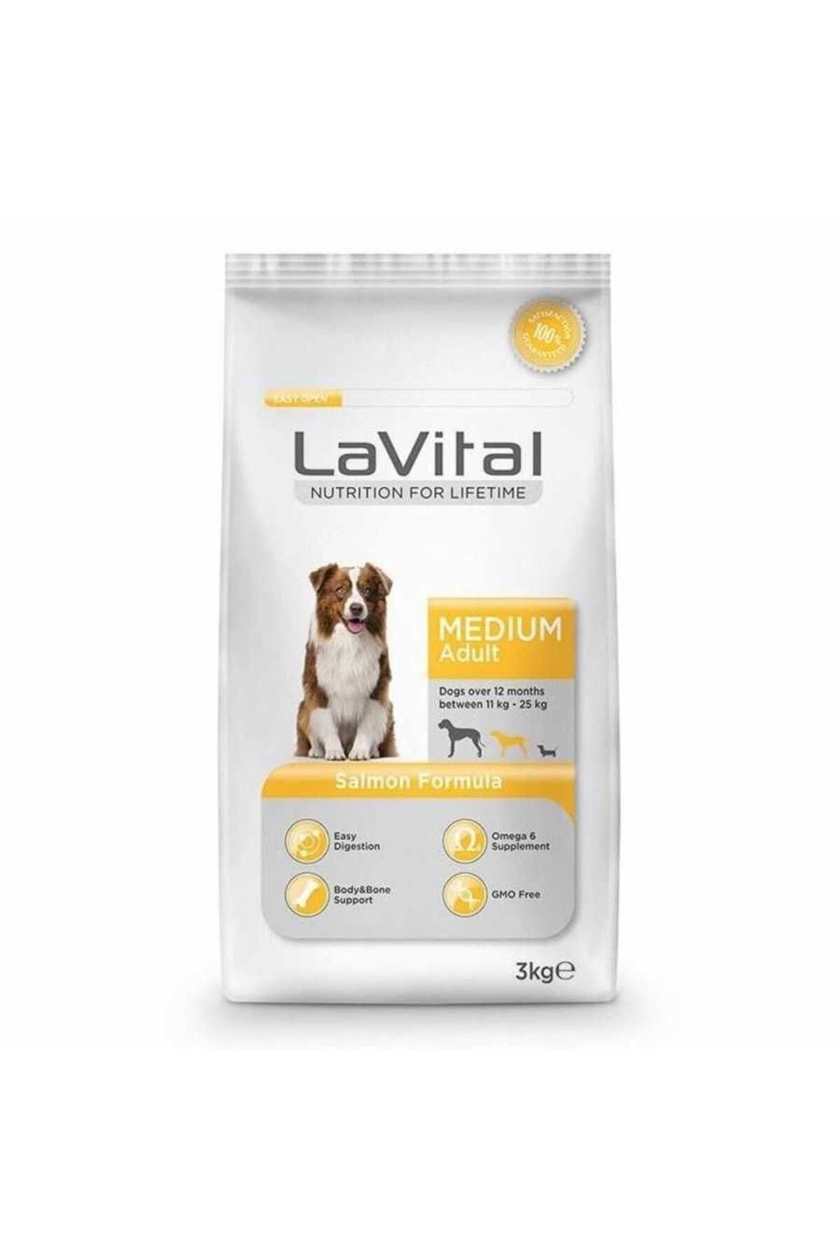 LAVITAL DOG MED ADULT SALM 3KG