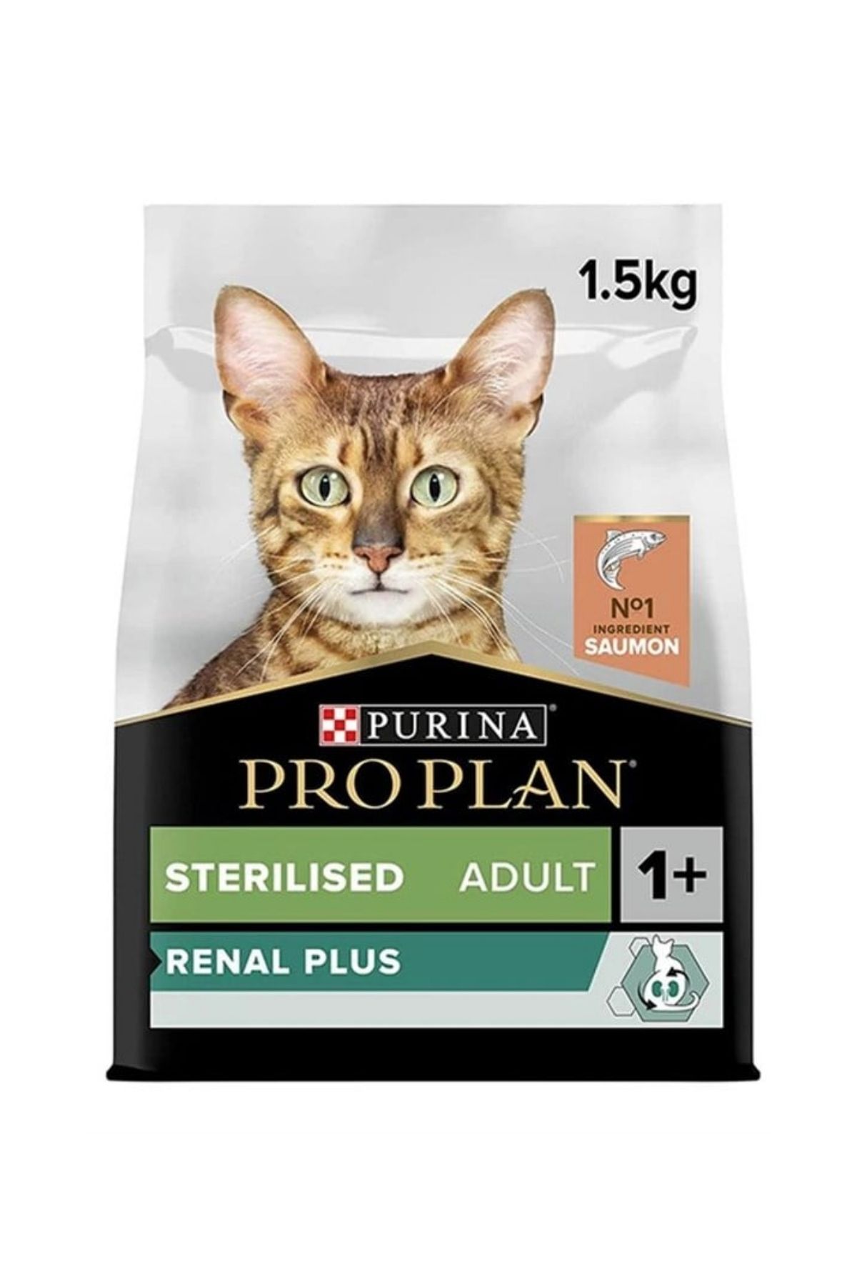 Sterilised Kısırlaştırılmış Somonlu Kedi Maması 1,5 Kg