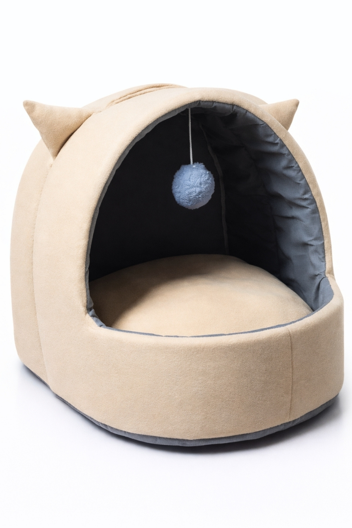 Trompet's Bej Kulaklı Yıkanabilir Kedi ve Köpek Yatağı Trompet's Bej Kulaklı Yıkanabilir Kedi ve Köpek Yatağı