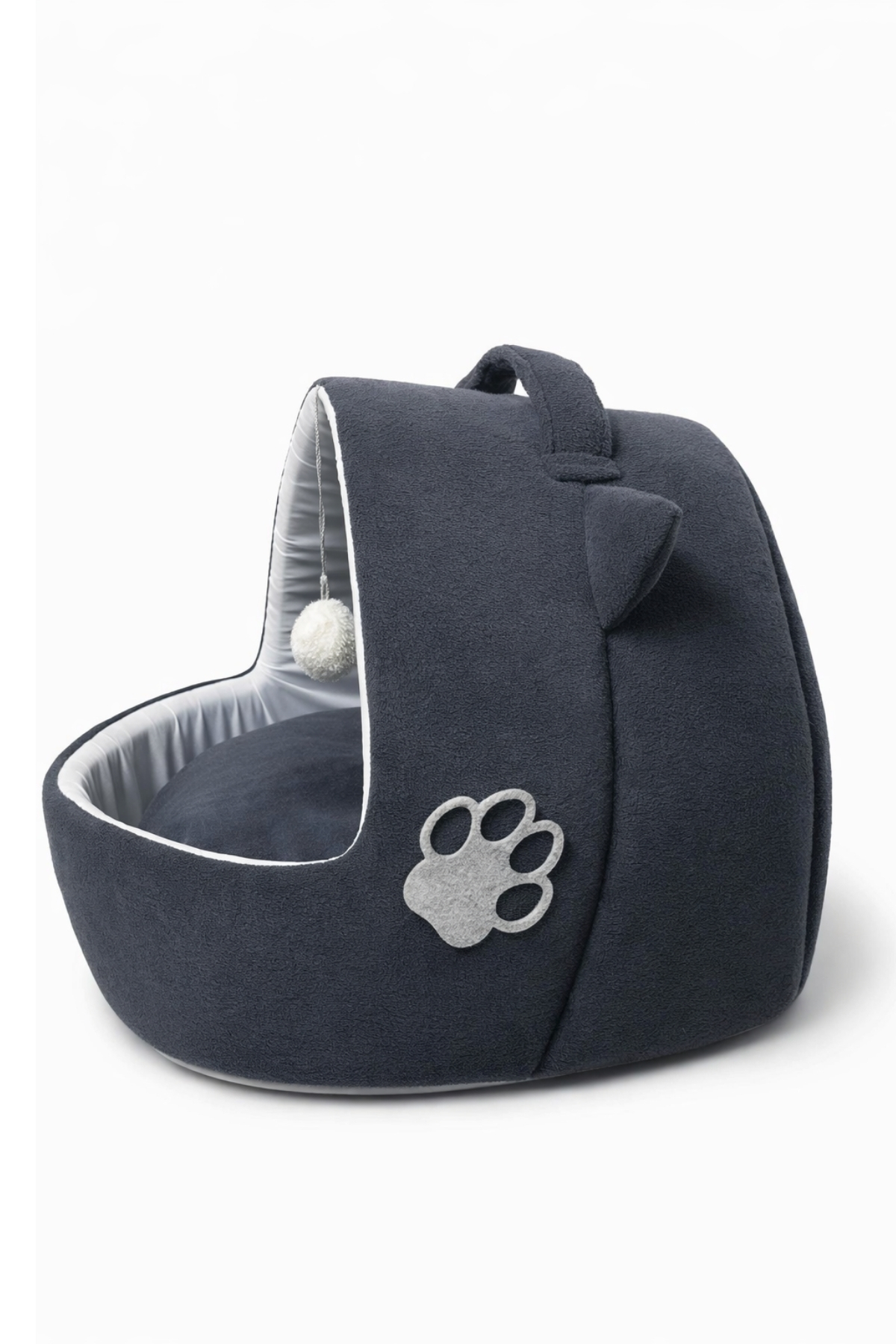 Trompet's Füme Kulaklı Yıkanabilir Kedi ve Köpek Yatağı